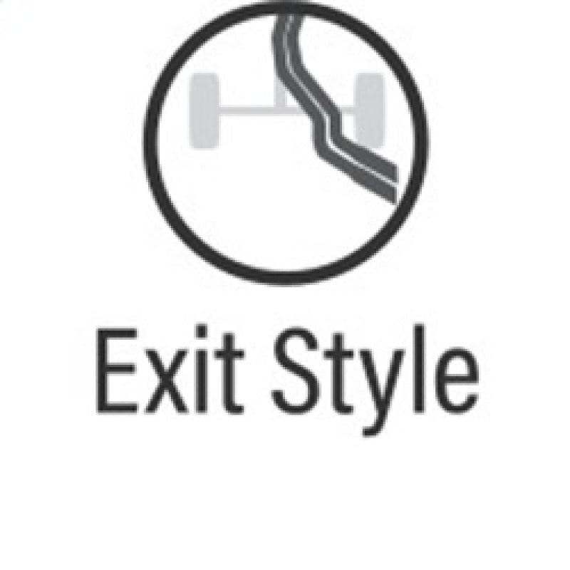 Exit Style graphic for MagnaFlow SYS C/B 10-11 Ford F150 Raptor 6.2L performance exhaust system