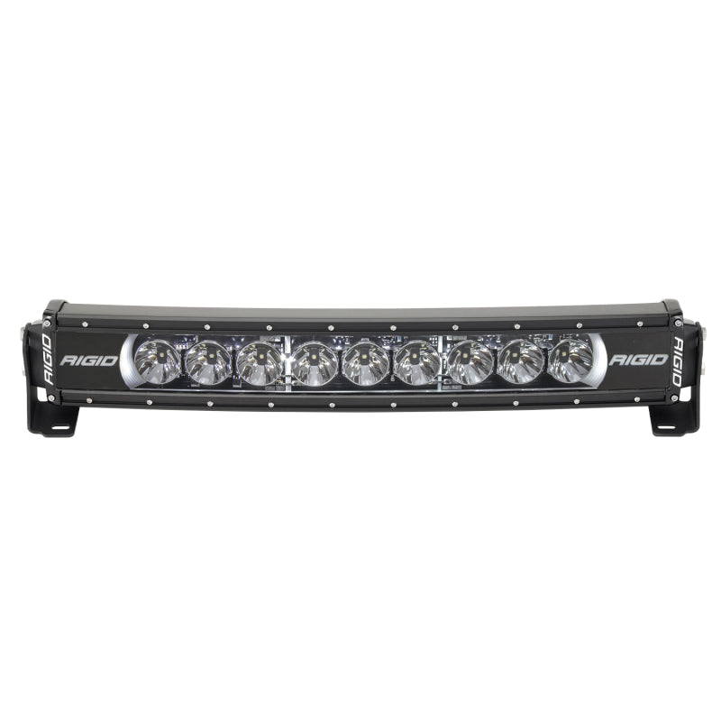 Rigid Industries Radiance+ Curved 20in. RGBW Light Bar for offroad lighting and electrical.