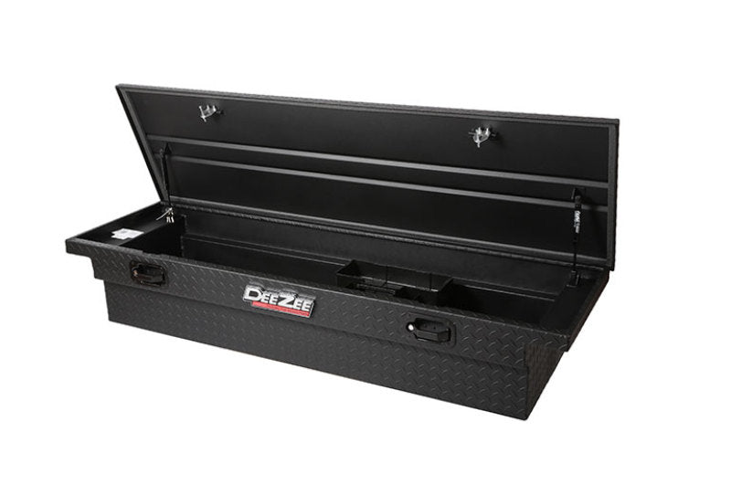 Deezee Universal Tool Box - Red Crossover - Single Lid Black BT Pull Handle (Low/Txt Blk) for offroad truck accessories online