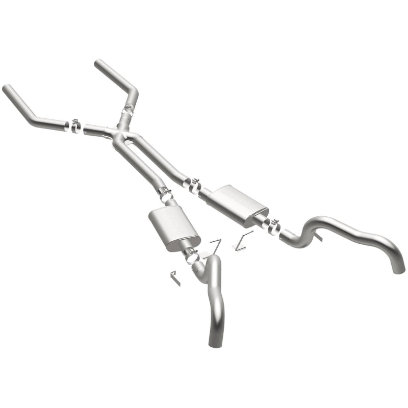 MagnaFlow Sys C/B 67-72 GM F-Body 3inch Std exhaust system