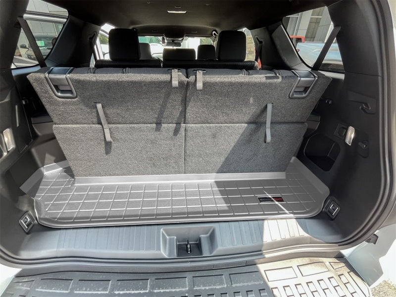 WeatherTech 25-26 Toyota 4Runner Behind 2nd Row Cargo Liners - Grey Secondary image