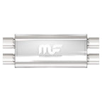 MagnaFlow Muffler Mag SS 18X5X8 2.5 D/D for trucks and offroad performance upgrades.