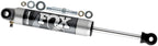 Fox Jeep TJ/LJ/XJ/MJ 2.0 Performance Series 6.2in. Smooth Body IFP Steering Stabilizer - Aluminum with accessories.