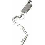 MagnaFlow BRE Exhaust Kit 05-10 Jeep Commander Grand Cherokee components shown.
