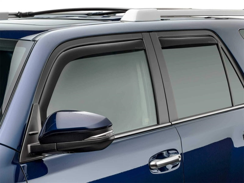 WeatherTech 10-23 Toyota 4Runner Front & Rear Side Window Deflectors - Dark Tint Secondary image