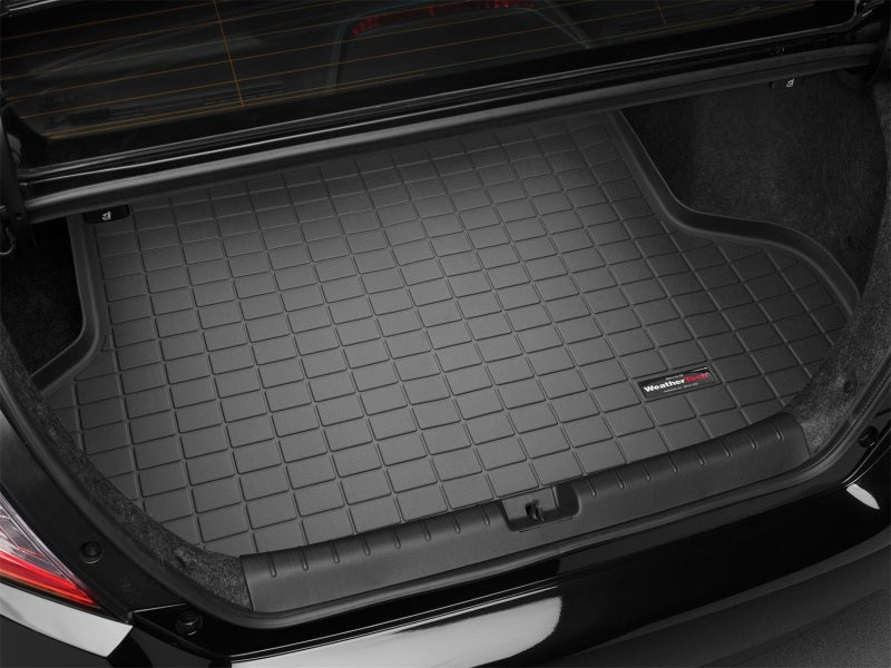 WeatherTech 2016+ Honda Civic Cargo Liner - Black installed