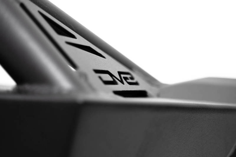 DV8 Offroad 07-23 Jeep Wrangler JK/JL & Gladiator JT FS-1 Series Stubby Front Bumper close-up detail.