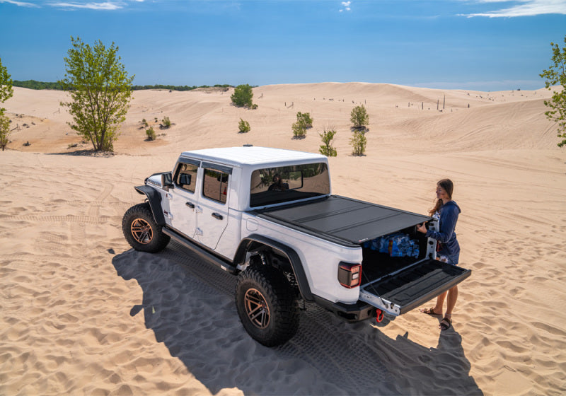 BAK 2020 Jeep Gladiator 5ft Bed BAKFlip MX4 in desert