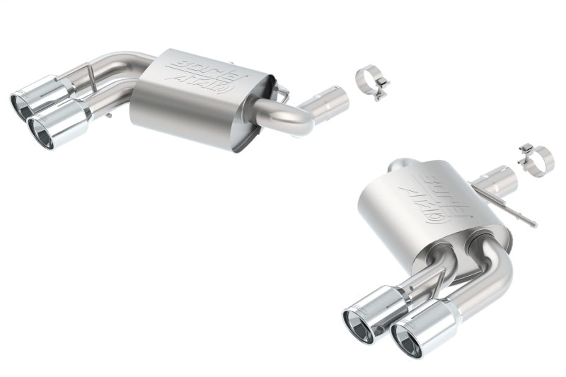 Borla 16 Chevy Camaro 6.2L Atak Rear Section Exhaust w/o Dual Mode Valves image