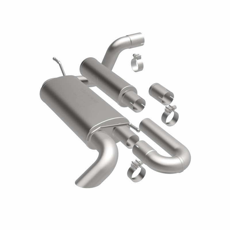 MagnaFlow 18-23 Jeep Wrangler JL 2.0L/3.6L Overland Series Axle-Back Exhaust system components