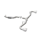 MagnaFlow Cat-Back 2015 Alfa Romeo 4C 1.7L SS 2.5in Dual Split Rear 4.in Tips exhaust system for performance offroad parts.