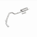 MagnaFlow CatBack 18-19 Ford Expedition V6 3.5L Gas 3in Polished Stainless Exhaust system for performance offroad upgrades.