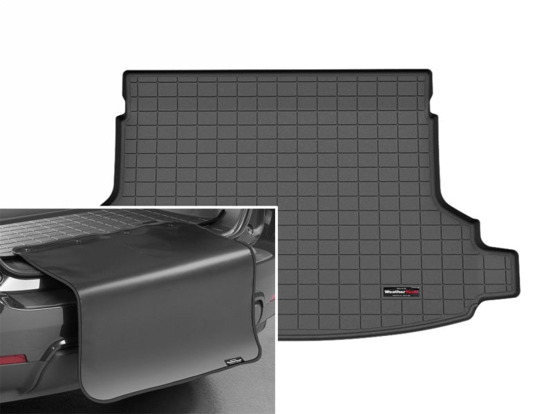 WeatherTech 25-25 Subaru Forester Behind Seating w/Bumper Protector Cargo Liner - Black Secondary image