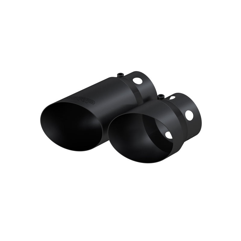 MBRP 2008+ Ford F250/350/450 6.4 L 4 inlet 5 Tip Cover Set - 6.75in and 9.75in Length - Black Secondary image