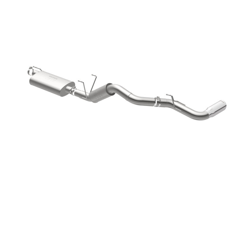 MagnaFlow Cat-Back, SS, 4in, Single Pass Side Rear Exit 5in Tip 14-15 Ram 2500 6.4L V8 CC LB/MC SB exhaust system
