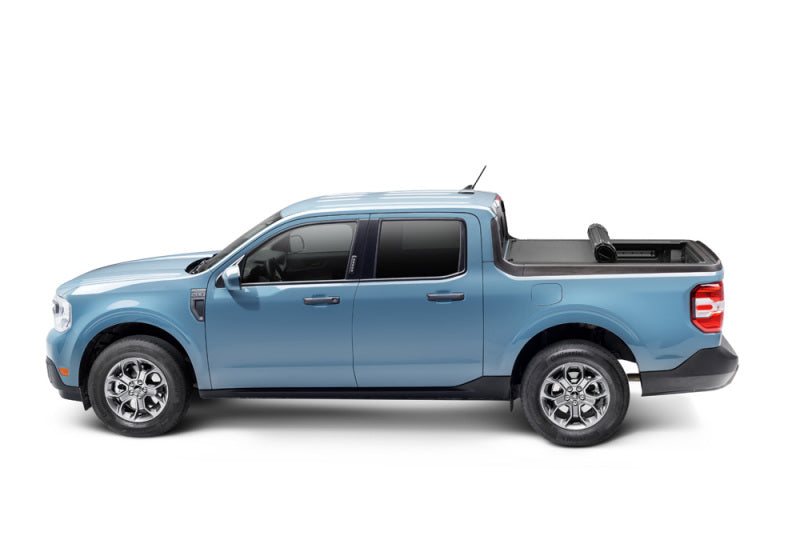 BAK 2022 Ford Maverick 4.5ft Revolver X4s on a blue truck