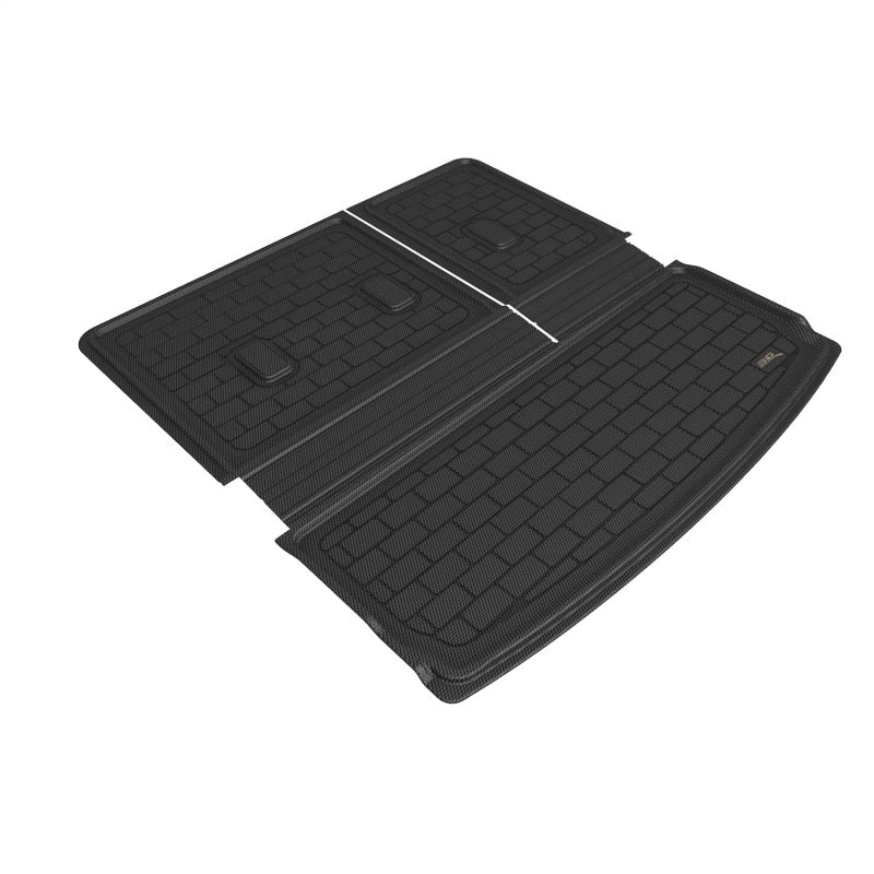 3D MAXpider 2021 Chevrolet Tahoe / GMC Yukon Behind R3 Seatback Protector Cargo Liner - Black Main image