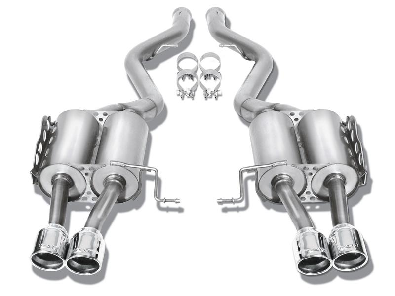 Borla 15-17 F-150 2.7/3.5L V6 EcoBoost / 5.0L V8 Black Chrome Cat-Back Touring Exhaust parts