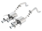 Borla 2014 Chevrolet Corvette C7 6.2L 8cyl ATAK Exhaust w/ NPP Dual Mode (rear section only) exhaust system components