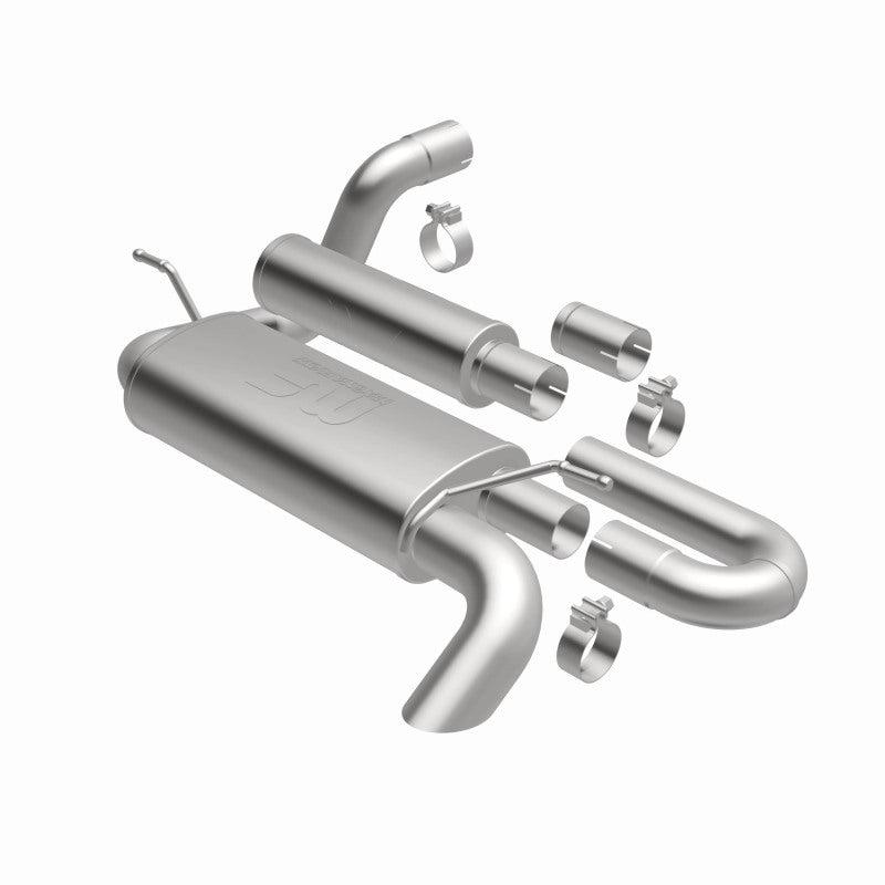 MagnaFlow 18-23 Jeep Wrangler JL 2.0L/3.6L Overland Series Axle-Back Exhaust components