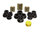Energy Suspension 92-01 Honda Prelude Black Rear Control Arm Bushing Set for improved suspension performance and handling.