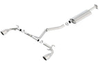 Borla 13-15 Scion FR-S 2.0L 4cyl 6spd / 13 Subaru BRZ 2.0L 4cyl 6spd SS Catback Exhaust components