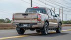 Borla 22-24 Nissan Frontier S-Type Cat Back System - Black Chrome installed on a truck