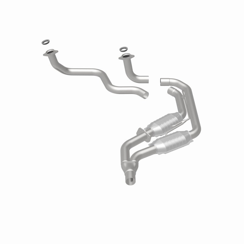 MagnaFlow Conv DF GM 89 92 (2.5in Tubing) catalytic converter parts