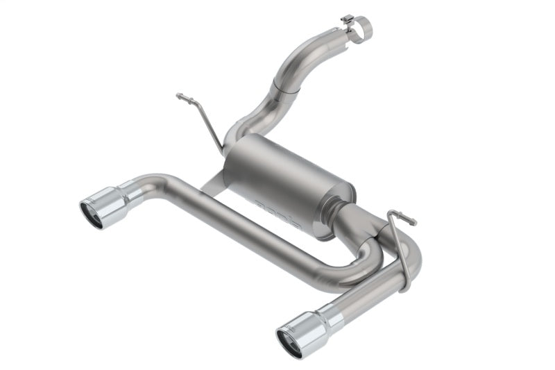 Borla 2018 Jeep Wrangler JL/JLU 3.6L 2DR/4DR ATAK SS Axle Back Exhaust w/3.5in Tips Secondary image