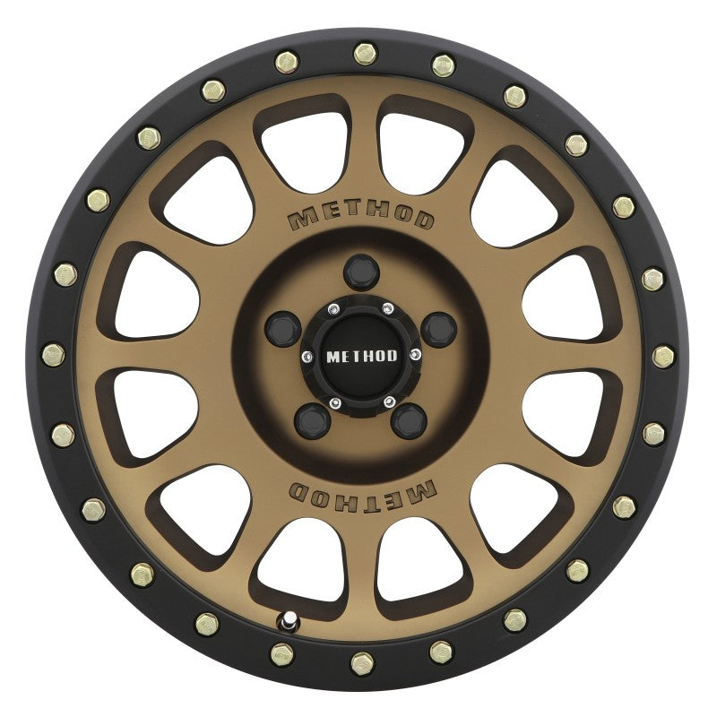 Method MR305 NV 18x9 0mm Offset 5x150 116.5mm CB Method Bronze/Black Street Loc Wheel Secondary image