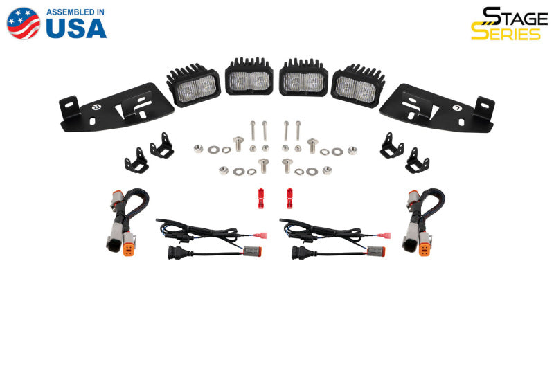 Diode Dynamics Stage Series Fog Pocket Mounting Brackets for 2019-Present Ram Secondary image