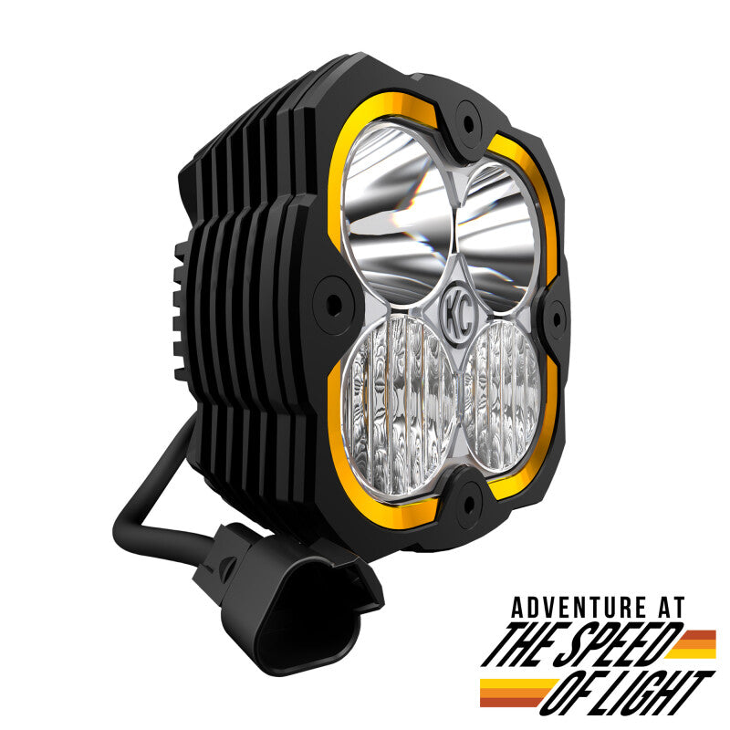 KC HiLiTES FLEX ERA 4 - Single Light Master Kit for offroad lighting