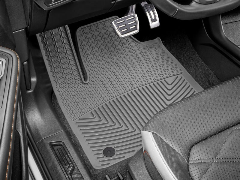 WeatherTech 18-24 Volkswagen Atlas (Incl. 20-24 Cross Sport) Front Rubber Mats - Grey Secondary image