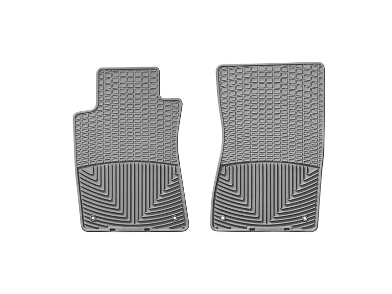 WeatherTech 98-04 Mercedes-Benz SLK230 Front Rubber Mats - Grey Secondary image