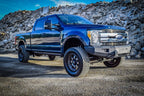 DV8 Offroad 2017+ Ford F-250/F-350/F-450 Front Bumper on truck.