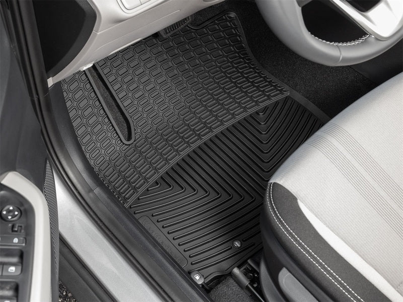 WeatherTech 20-26 Hyundai Venue 1st Row Front All-Weather Floor Mats - Black Secondary image
