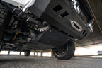 DV8 Offroad 2016+ Toyota Tacoma Center Bumper underside view with skid plate