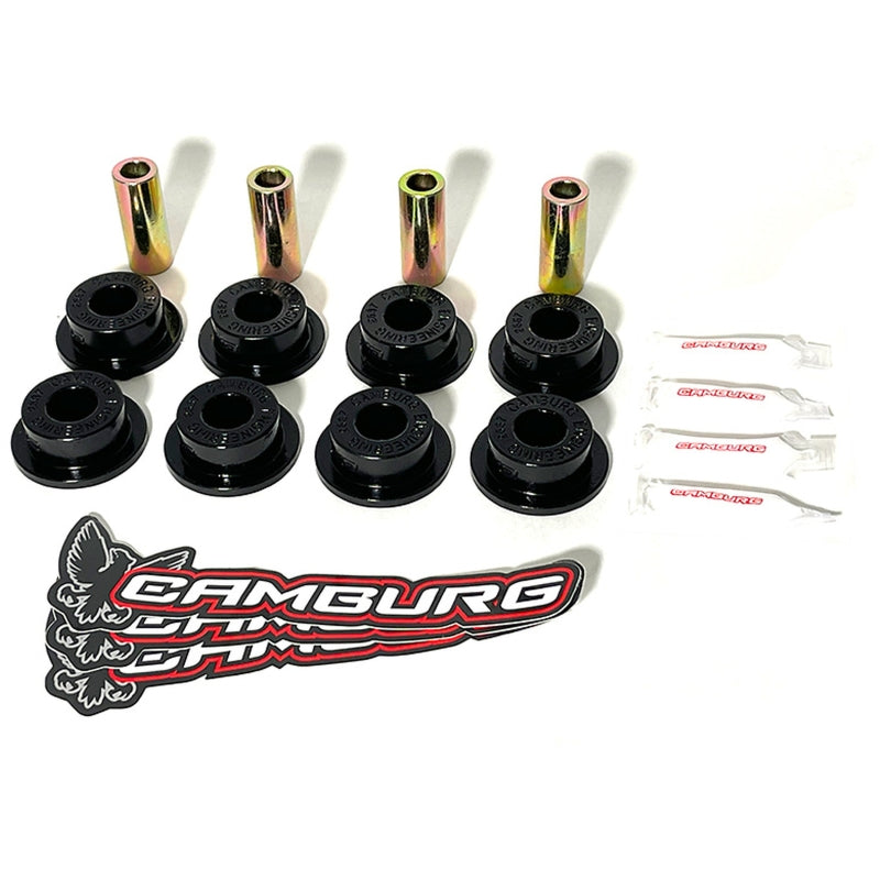 Camburg 05-23 Toyota Tacoma / 00-06 Tundra / 03-24 4-Runner UCA Bushing/Sleeve Kit parts and components.
