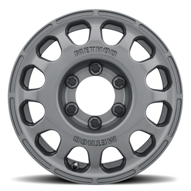 Method MR107 16x7 +45mm Offset 6x5.5 102mm CB Gloss Titanium Wheel Secondary image