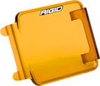 Rigid Industries Protective Polycarbonate Cover - Dually/D2 - Yellow for offroad lighting and electrical