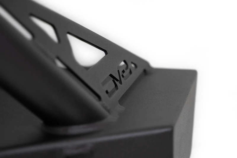 Close-up of DV8 Offroad 07-23 Jeep Wrangler JK/JL & Gladiator JT FS-15 Series Front Bumper detailing.