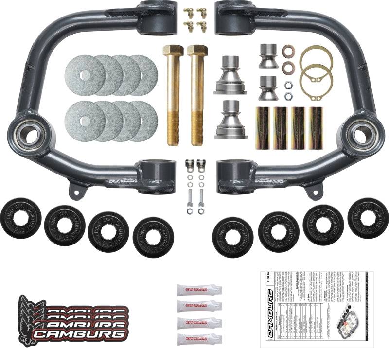 Camburg Toyota Tundra 2WD/4WD 00-06 1in Performance Uniball Upper Arms kit with parts and components.