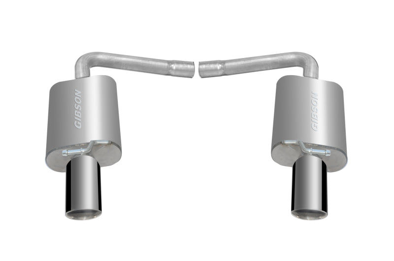 Gibson 11-18 Ford Explorer Base 3.5L 2.25in Axle-Back Dual Exhaust - Stainless for offroad performance upgrades