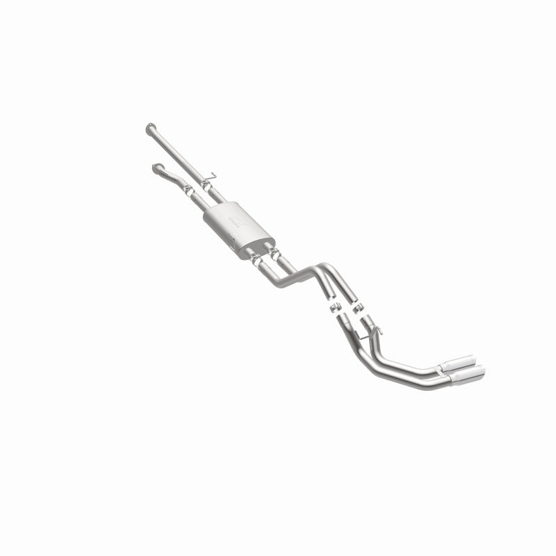MagnaFlow 14 Toyota Tundra V8 4.6L/5.7L Stainless C/b Exhaust Dual same side pass. rear tire.