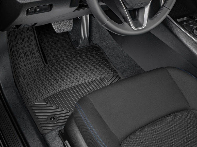 WeatherTech 19-22 Toyota RAV4 / 21-22 Toyota Venza Front Rubber Floor Mats - Black Secondary image