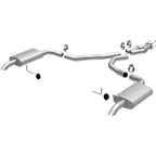 MagnaFlow 75-79 Chevy Corvette V8 5.7L Dual Split Rear Exit Stainless Cat-Back Perf Exhaust system with components