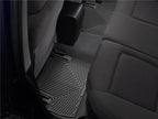 WeatherTech 06-12 BMW 3-Series Coupe Rear Rubber Mats - Black in vehicle interior