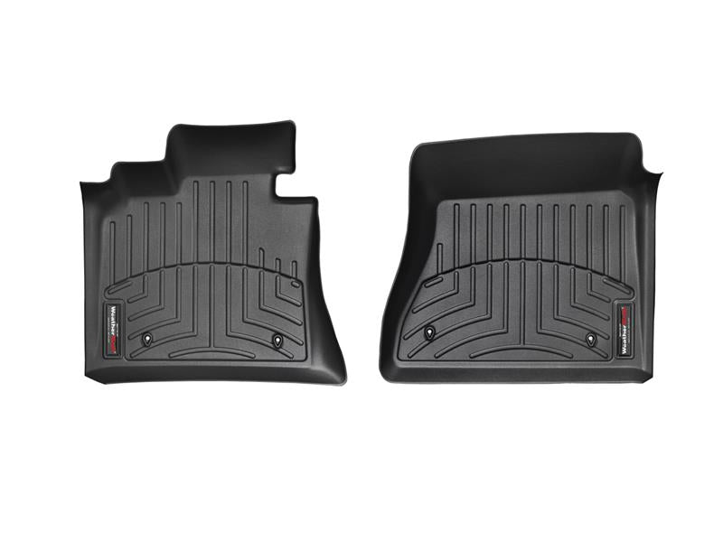 WeatherTech 09+ Ford F150 Reg/SuperCrew (w/ Heating Vents) Front FloorLiners - Black for protection and style