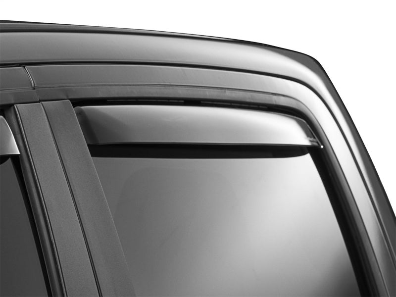 WeatherTech 19-23 Dodge RAM 1500 CC (Incl. 21-23 TRX) Rear Side Window Deflectors - Dark Tint Secondary image