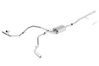 Borla 14 Silv/Sierra C/B Exhaust ATAK 1500 5.3L V8 AT/MT 2&4WD Ext Cab Split Side Exit components for off-road performance